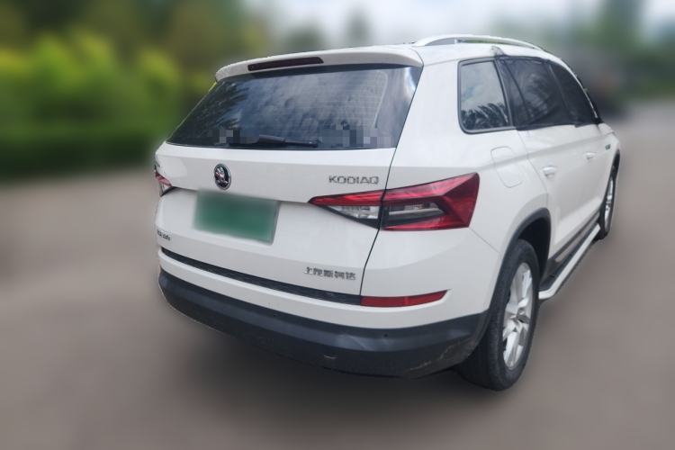 Used Skoda Kodiaq 2018 Facelifted TSI330 5-Seater Two-Wheel-Drive Comfort Edition Rear Right 45 Deg