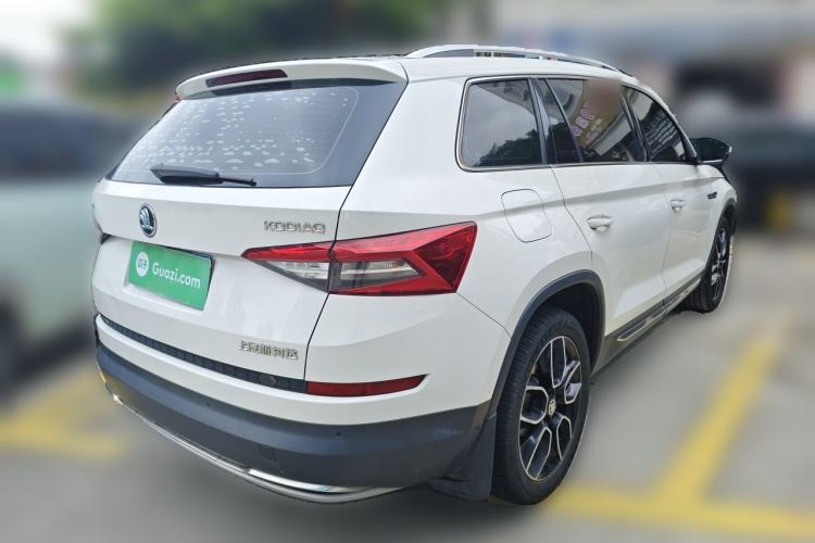 Used Skoda Kodiaq 2018 TSI380 7-Seater Four-Wheel-Drive Flagship Edition Rear Right 45 Deg