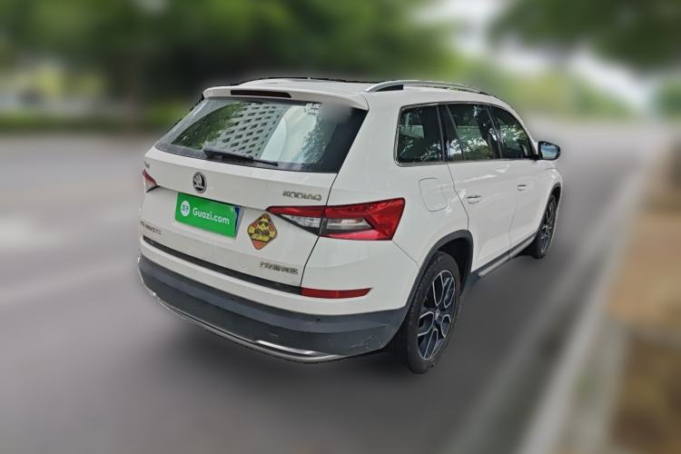 Used Skoda Kodiaq 2018 Restyled TSI330 7-Seater Two-Wheel Drive Luxury Enjoyment Edition Rear Right 45 Deg
