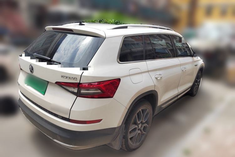 Used Skoda Kodiaq 2018 TSI380 7-Seater Four-Wheel-Drive Flagship Edition Rear Right 45 Deg