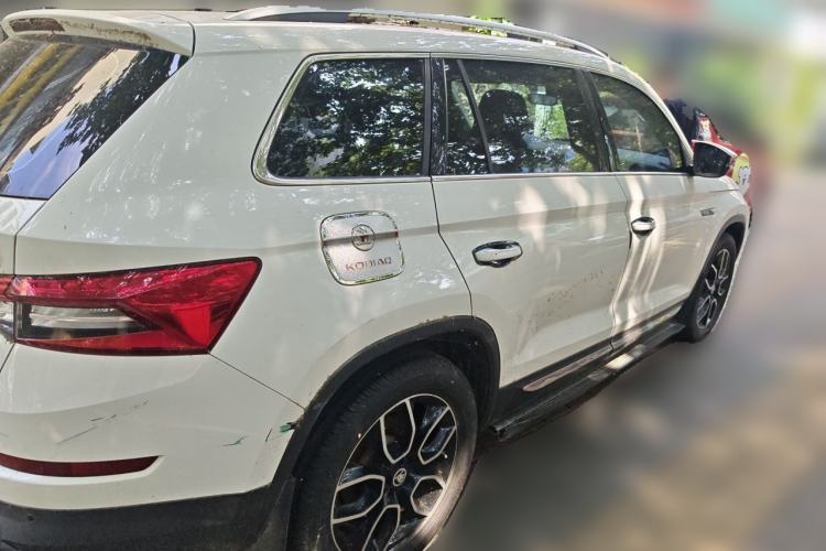 Used Skoda Kodiaq 2018 Restyled TSI330 7-Seater Two-Wheel Drive Luxury Enjoyment Edition Rear Right 45 Deg