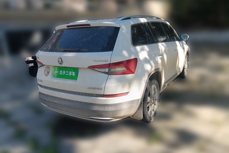 Used Skoda Kodiaq 2018 Facelifted TSI330 5-Seater Two-Wheel-Drive Luxury Enjoyment Edition Rear Right 45 Deg