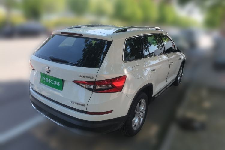 Used Skoda Kodiaq 2018 Facelifted TSI330 5-Seater Two-Wheel-Drive Luxury Enjoyment Edition Rear Right 45 Deg