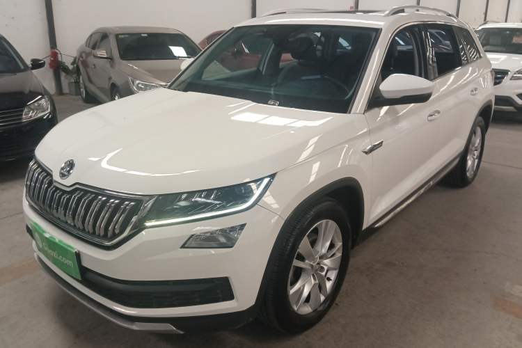 Used Skoda Kodiaq 2018 Facelifted TSI330 5-Seater Two-Wheel-Drive Luxury Enjoyment Edition Guazi used car, China used car export, Used car for sale, Used cars, Cheapest cars for sale