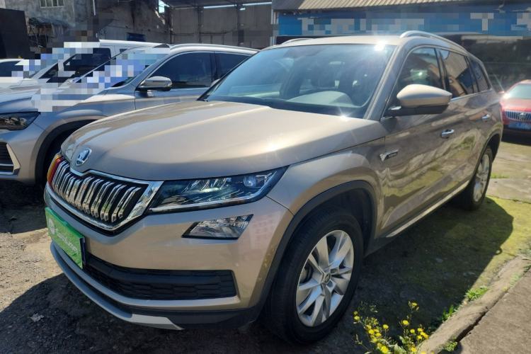 Used Skoda Kodiaq 2018 Facelifted TSI330 5-Seater Two-Wheel-Drive Luxury Enjoyment Edition Guazi used car, China used car export, Used car for sale, Used cars, Cheapest cars for sale