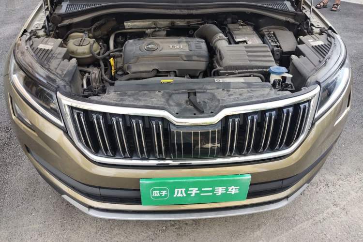 Used Skoda Kodiaq 2018 TSI380 7-Seater Four-Wheel-Drive Flagship Edition Engine Bay