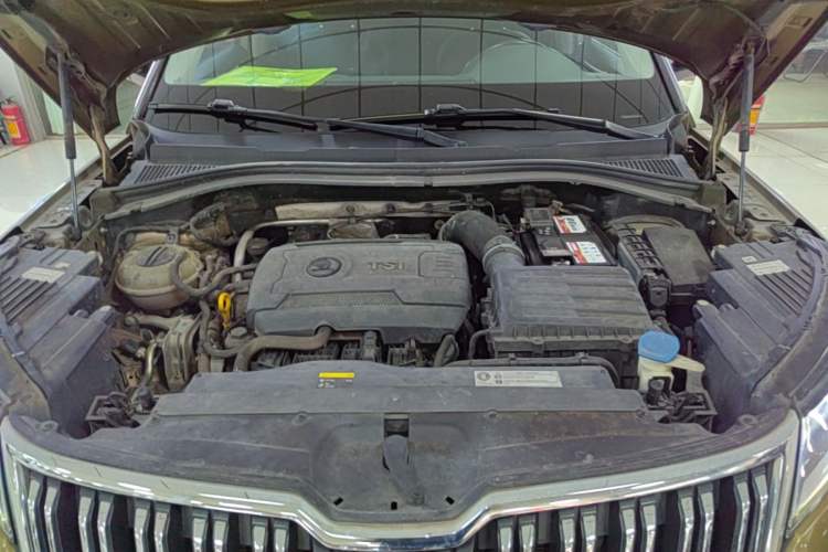 Used Skoda Kodiaq 2018 TSI330 5-Seater Two-Wheel-Drive Luxury Enjoyment Edition Engine Bay