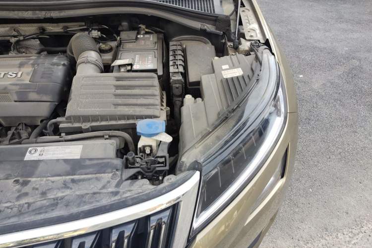 Used Skoda Kodiaq 2018 TSI380 7-Seater Four-Wheel-Drive Flagship Edition Engine Bay Left