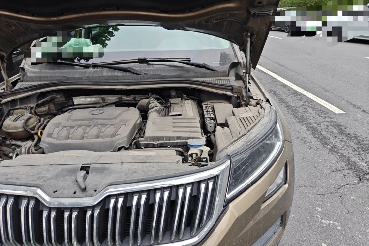 Used Skoda Kodiaq 2018 Restyled TSI330 7-Seater Two-Wheel Drive Luxury Enjoyment Edition Engine Bay Left