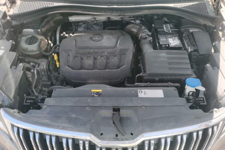 Used Skoda Kodiaq 2018 Facelifted TSI330 5-Seater Two-Wheel-Drive Luxury Enjoyment Edition Engine Bay