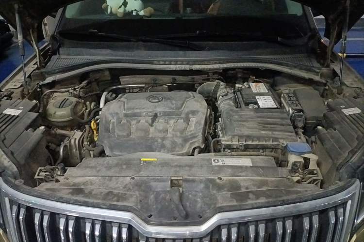 Used Skoda Kodiaq 2018 Facelifted TSI330 5-Seater Two-Wheel-Drive Luxury Enjoyment Edition Engine Bay