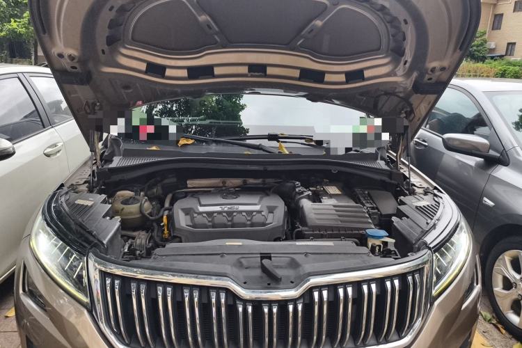 Used Skoda Kodiaq 2018 Facelifted TSI330 5-Seater Two-Wheel-Drive Luxury Enjoyment Edition Engine Bay