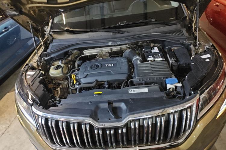 Used Skoda Kodiaq 2018 TSI330 5-Seater Two-Wheel Drive Comfort Edition Engine Bay