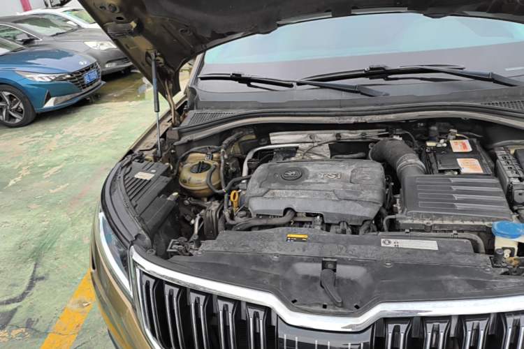Used Skoda Kodiaq 2018 TSI380 7-Seater Four-Wheel-Drive Flagship Edition Engine Bay Right