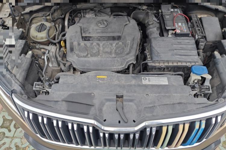 Used Skoda Kodiaq 2018 Facelifted TSI330 5-Seater Two-Wheel-Drive Luxury Enjoyment Edition Engine Bay