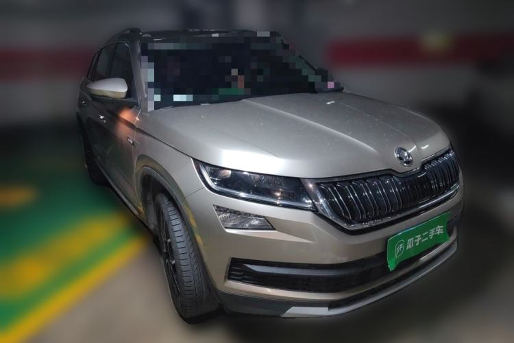 Used Skoda Kodiaq 2018 TSI380 7-Seater Four-Wheel-Drive Flagship Edition Front Right 45 Deg