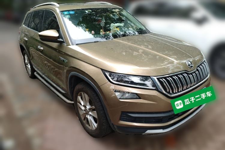 Used Skoda Kodiaq 2018 TSI330 5-Seater Two-Wheel-Drive Luxury Enjoyment Edition Front Right 45 Deg
