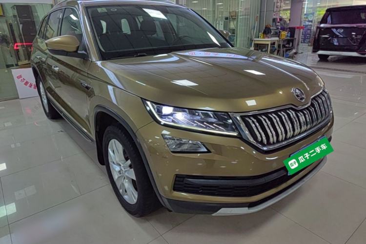 Used Skoda Kodiaq 2018 TSI330 5-Seater Two-Wheel-Drive Luxury Enjoyment Edition Front Right 45 Deg