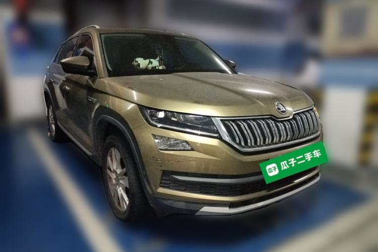 Used Skoda Kodiaq 2018 Facelifted TSI330 5-Seater Two-Wheel-Drive Luxury Enjoyment Edition Front Right 45 Deg