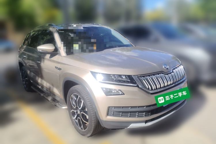 Used Skoda Kodiaq 2018 Restyled TSI330 7-Seater Two-Wheel Drive Luxury Enjoyment Edition Front Right 45 Deg