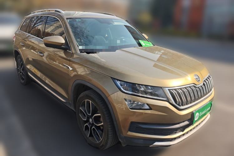 Used Skoda Kodiaq 2018 Restyled TSI330 7-Seater Two-Wheel Drive Luxury Enjoyment Edition Front Right 45 Deg