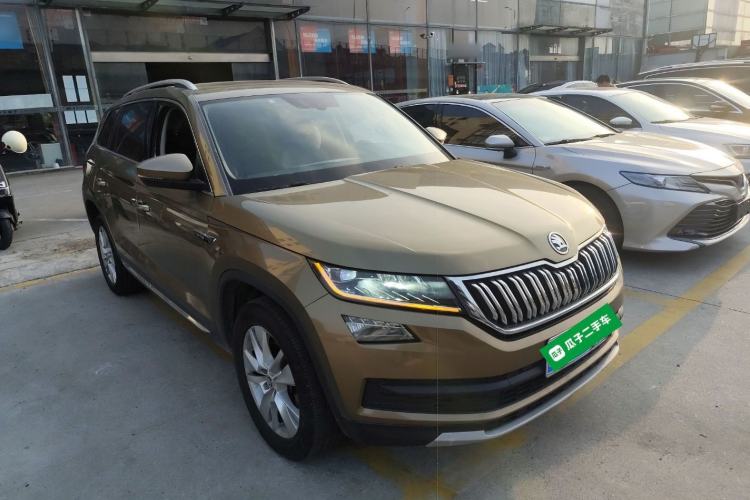 Used Skoda Kodiaq 2018 Restyled TSI330 7-Seater Two-Wheel Drive Luxury Enjoyment Edition Front Right 45 Deg