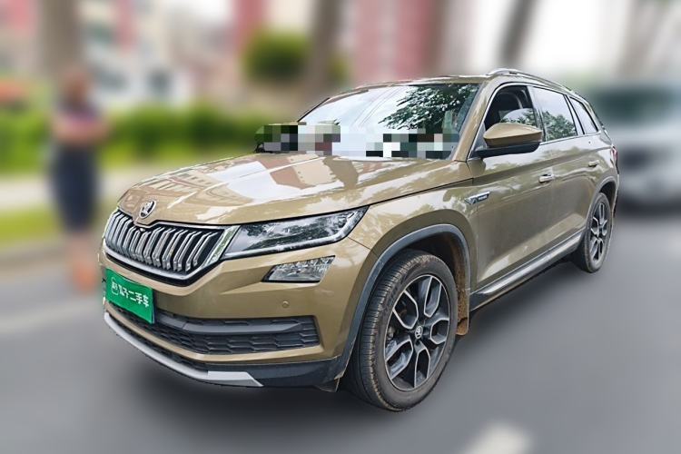 Used Skoda Kodiaq 2018 TSI330 7-Seater Two-Wheel-Drive Luxury Enjoyment Edition Guazi used car, China used car export, Used car for sale, Used cars, Cheapest cars for sale