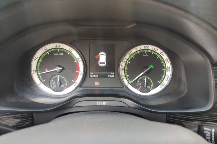 Used Skoda Kodiaq 2018 TSI380 7-Seater Four-Wheel-Drive Flagship Edition Instrument Cluster