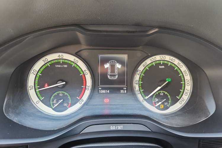 Used Skoda Kodiaq 2018 Facelifted TSI330 5-Seater Two-Wheel-Drive Luxury Enjoyment Edition Instrument Cluster