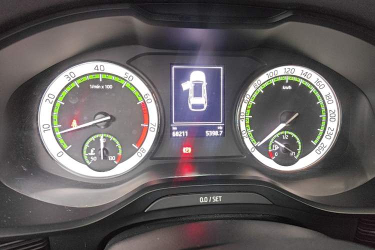 Used Skoda Kodiaq 2018 Facelifted TSI330 5-Seater Two-Wheel-Drive Luxury Enjoyment Edition Instrument Cluster
