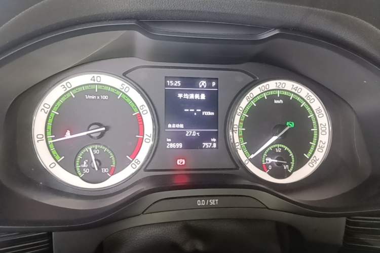 Used Skoda Kodiaq 2018 Facelifted TSI330 5-Seater Two-Wheel-Drive Luxury Enjoyment Edition Instrument Cluster