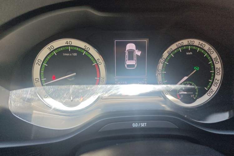 Used Skoda Kodiaq 2018 TSI330 5-Seater Two-Wheel-Drive Luxury Enjoyment Edition Instrument Cluster