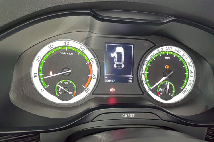 Used Skoda Kodiaq 2018 TSI330 5-Seater Two-Wheel-Drive Luxury Enjoyment Edition Instrument Cluster