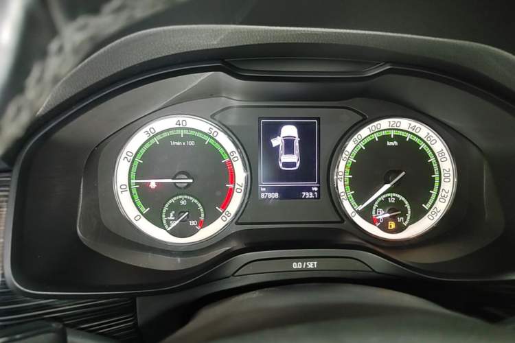 Used Skoda Kodiaq 2018 Restyled TSI330 7-Seater Two-Wheel Drive Luxury Enjoyment Edition Instrument Cluster