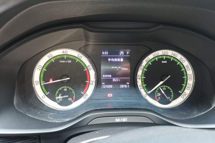 Used Skoda Kodiaq 2018 Facelifted TSI330 5-Seater Two-Wheel-Drive Luxury Enjoyment Edition Instrument Cluster