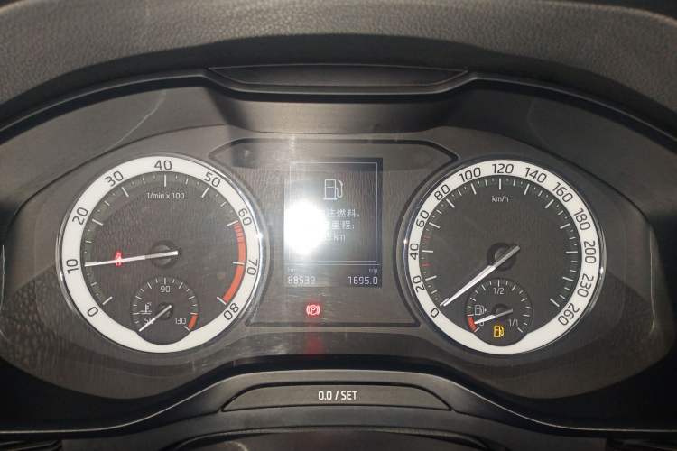 Used Skoda Kodiaq 2018 Facelifted TSI330 5-Seater Two-Wheel-Drive Luxury Enjoyment Edition Instrument Cluster