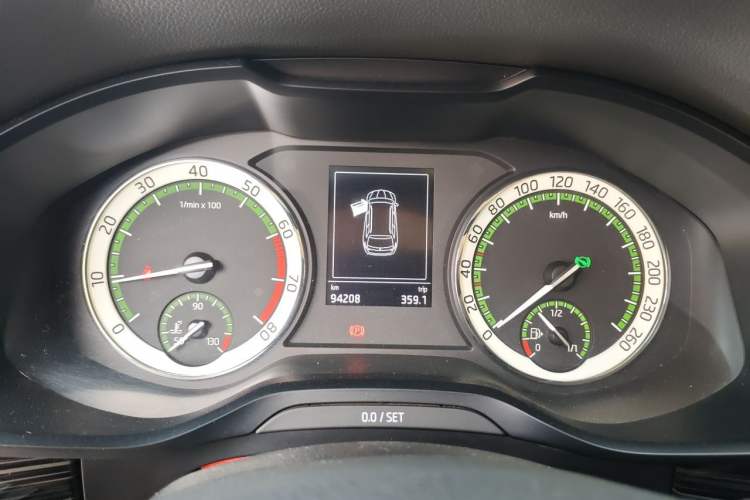 Used Skoda Kodiaq 2018 Facelifted TSI330 5-Seater Two-Wheel-Drive Luxury Enjoyment Edition Instrument Cluster