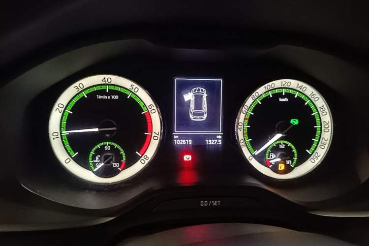 Used Skoda Kodiaq 2018 TSI330 5-Seater Two-Wheel Drive Comfort Edition Instrument Cluster