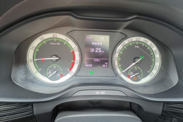 Used Skoda Kodiaq 2018 Facelifted TSI330 5-Seater Two-Wheel-Drive Luxury Enjoyment Edition Instrument Cluster
