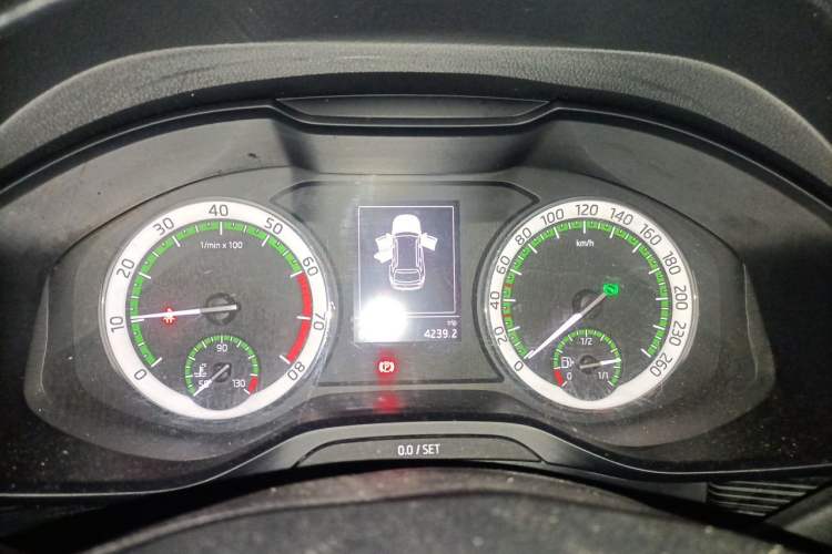 Used Skoda Kodiaq 2018 Facelifted TSI330 5-Seater Two-Wheel-Drive Luxury Enjoyment Edition Instrument Cluster