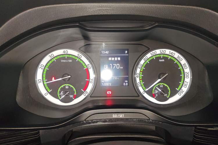 Used Skoda Kodiaq 2018 TSI330 7-Seater Two-Wheel-Drive Luxury Enjoyment Edition Instrument Cluster