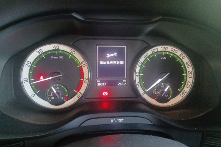 Used Skoda Kodiaq 2018 TSI330 7-Seater Two-Wheel-Drive Luxury Enjoyment Edition Instrument Cluster