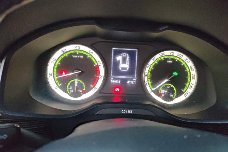 Used Skoda Kodiaq 2018 TSI330 7-Seater Two-Wheel-Drive Luxury Enjoyment Edition Instrument Cluster