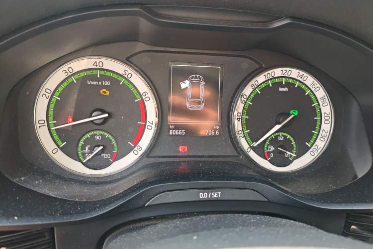 Used Skoda Kodiaq 2018 Restyled TSI330 7-Seater Two-Wheel Drive Luxury Enjoyment Edition Instrument Cluster