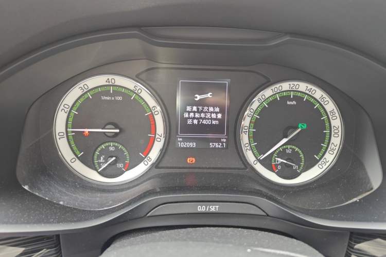 Used Skoda Kodiaq 2018 Facelifted TSI330 5-Seater Two-Wheel-Drive Luxury Enjoyment Edition Instrument Cluster