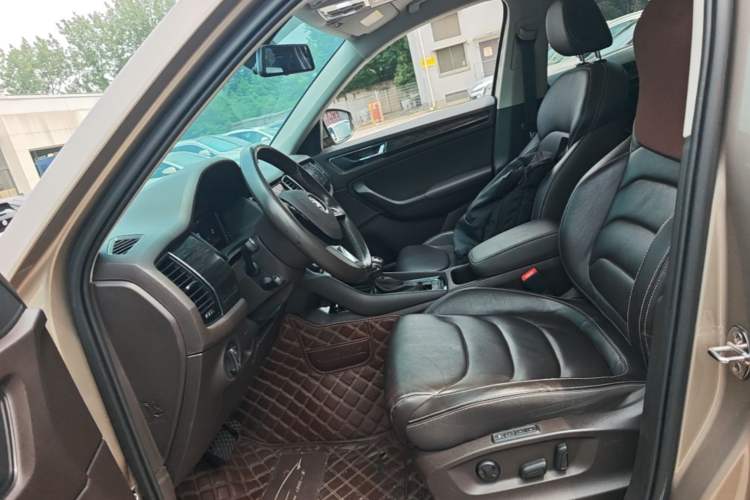 Used Skoda Kodiaq 2018 TSI380 7-Seater Four-Wheel-Drive Flagship Edition Left Front Seat