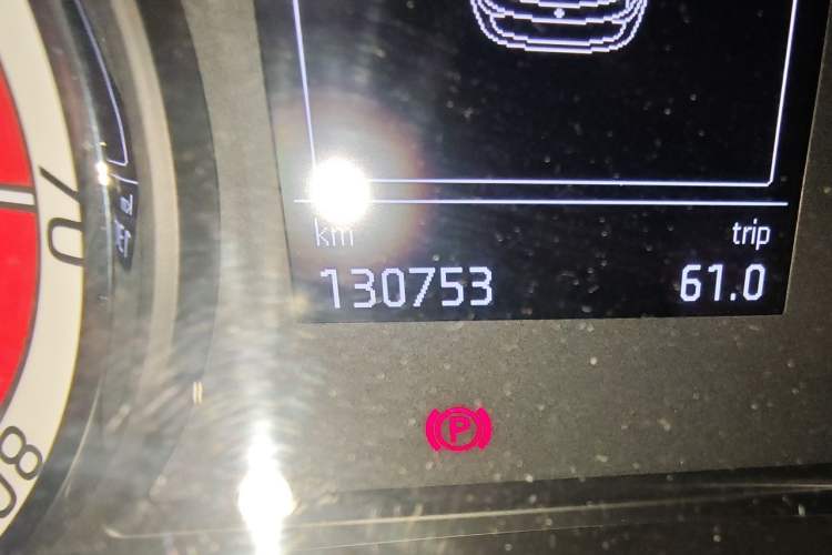 Used Skoda Kodiaq 2018 Restyled TSI330 7-Seater Two-Wheel Drive Luxury Enjoyment Edition Odometer Close Up