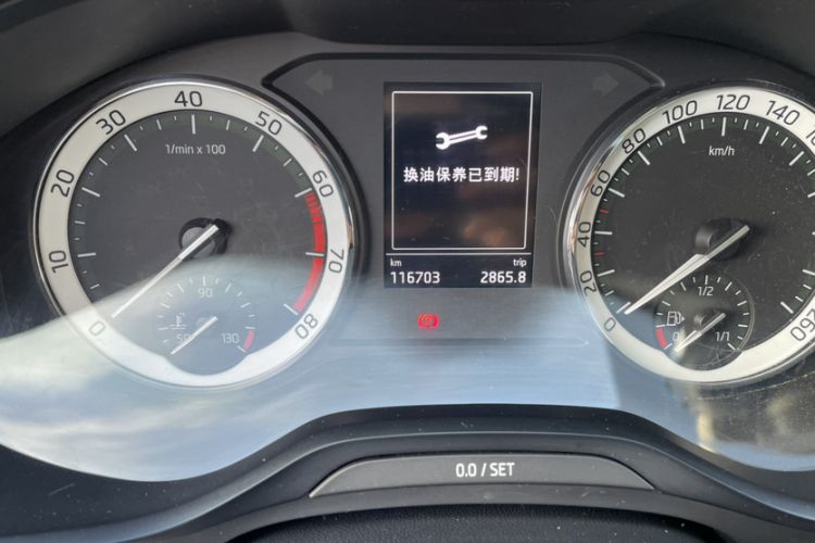 Used Skoda Kodiaq 2018 Facelifted TSI330 5-Seater Two-Wheel-Drive Comfort Edition Odometer Close Up