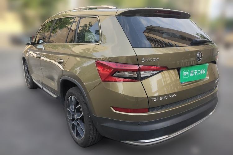 Used Skoda Kodiaq 2018 TSI380 7-Seater Four-Wheel-Drive Flagship Edition Rear Left 45 Deg