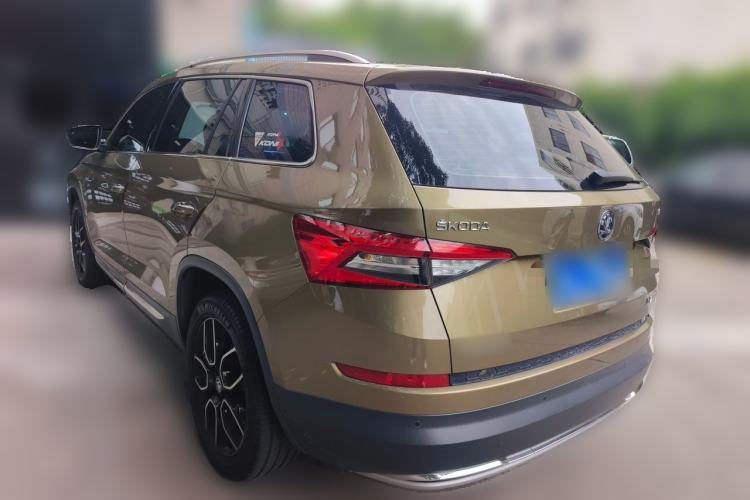 Used Skoda Kodiaq 2018 TSI380 7-Seater Four-Wheel-Drive Flagship Edition Rear Left 45 Deg